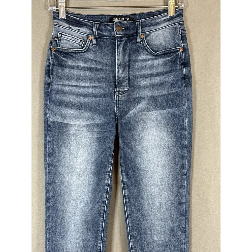 Judy Blue Skinny Fit Jeans Women's Medium Wash Stretch Denim 3 / 26